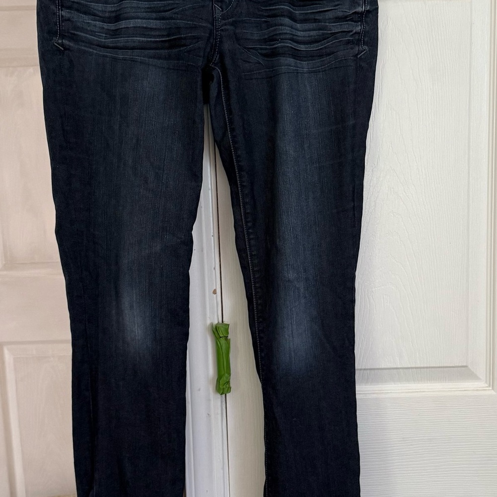 Express Women's Midnight Blue Skinny Jeans